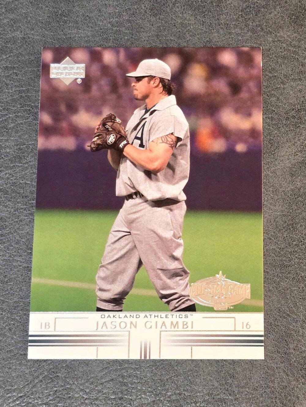 2002 Upper Deck #64 Jason Giambi Baseball Card